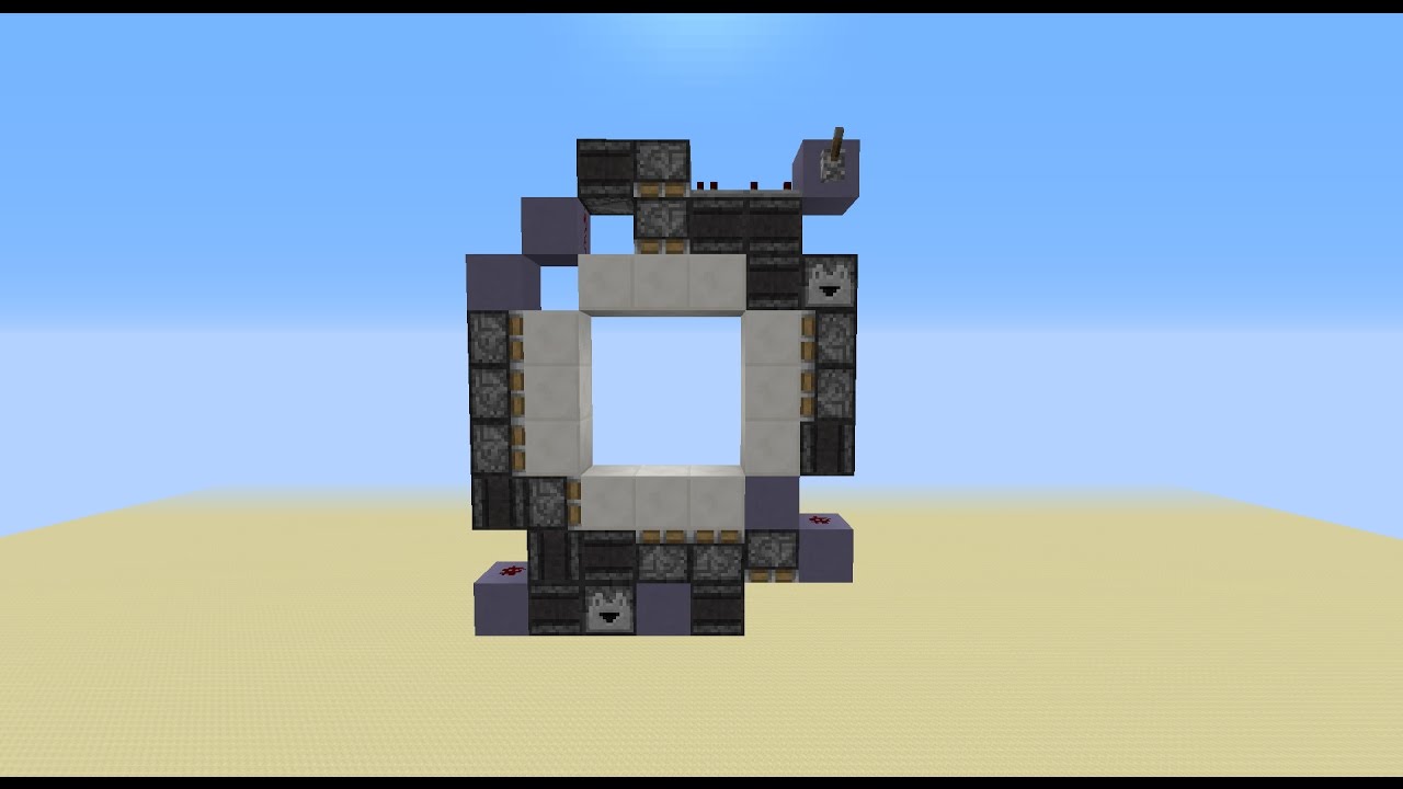 Tiny & Fast 3x3 Piston Door (63 Blocks) w/ Observer [1.11+]