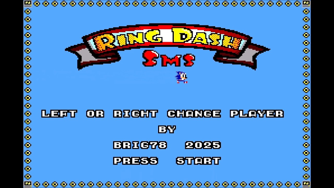 RingDash SMS (Sega Master System) Presentazione