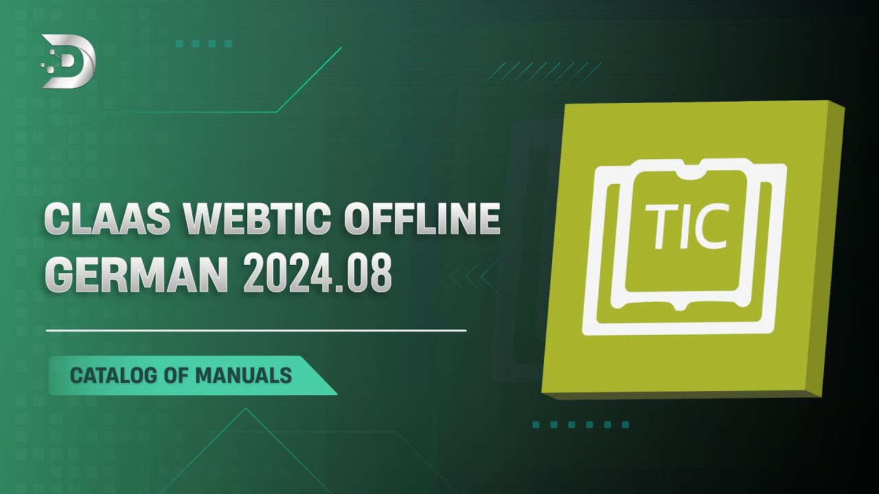 CLAAS WEBTIC OFFLINE GERMAN 2024.08 | SUPPORT  👨&zwj;💻