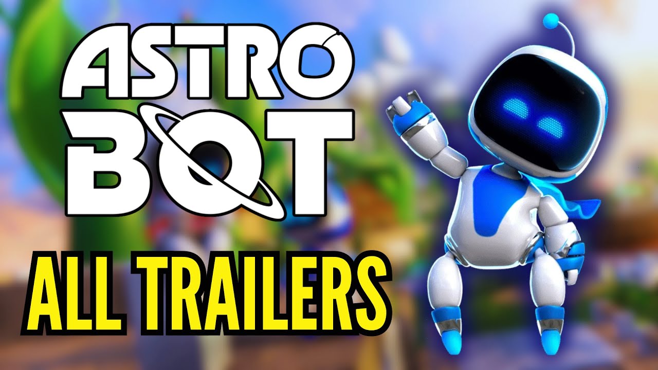 Astro Bot | All Trailers (2013-2024)