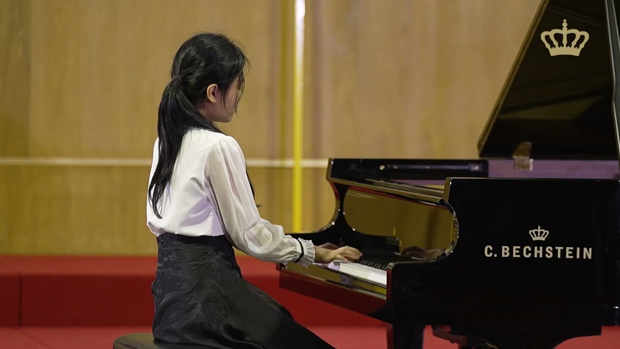 Hoàng Anh Thư LiLLy, Debussy - Arabesque No. 1 in E major, CARL BECHSTEIN PIANO COMPETITION.
