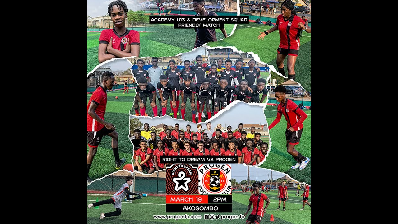 HIGHLIGHTS! | RIGHT TO DREAM (U14) 0 - 1 PROGEN (U14) | OWOLABI GOAL | 19/03/2022