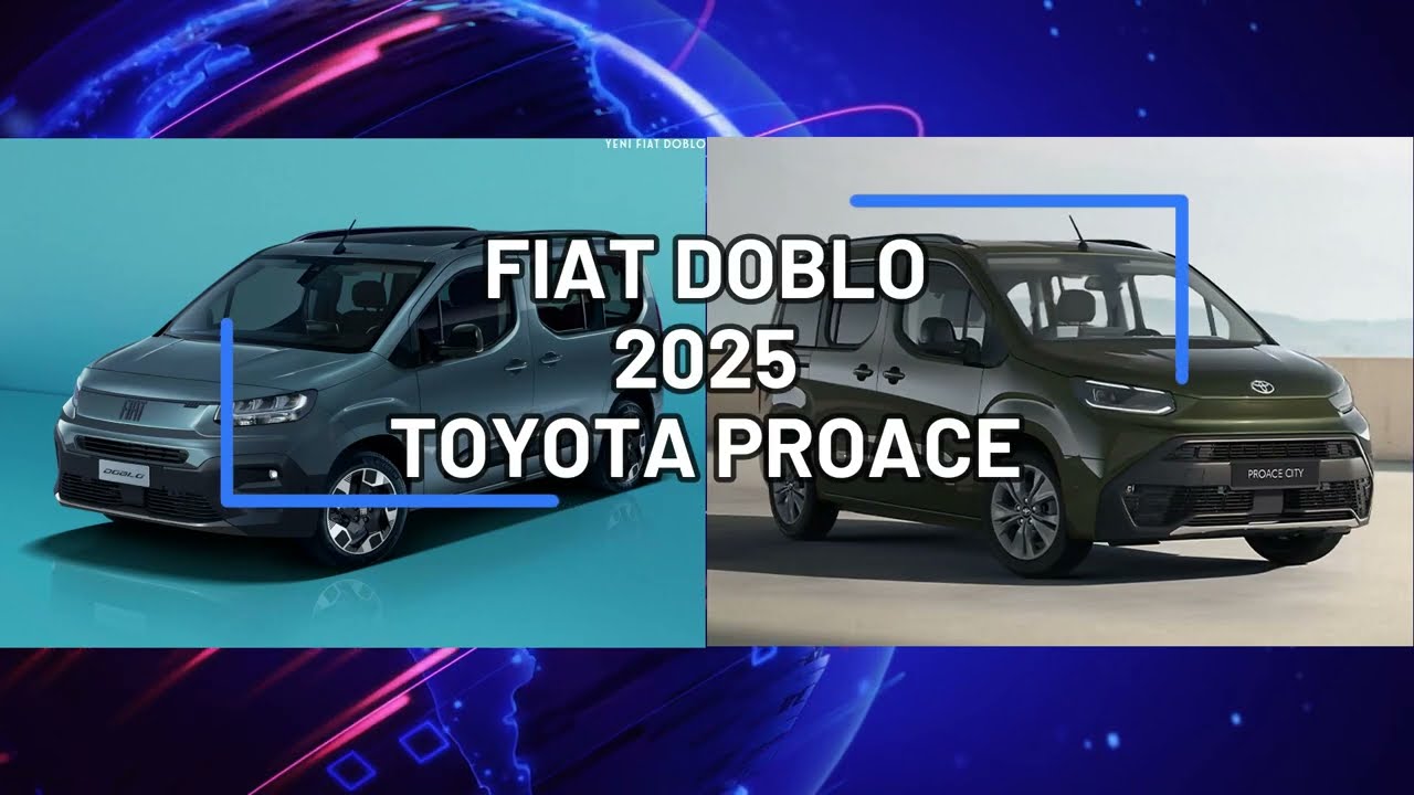 2025 Fiat Doblo Combi mi Toyota Proace City mi? Hangi Oto Kıyaslayalım