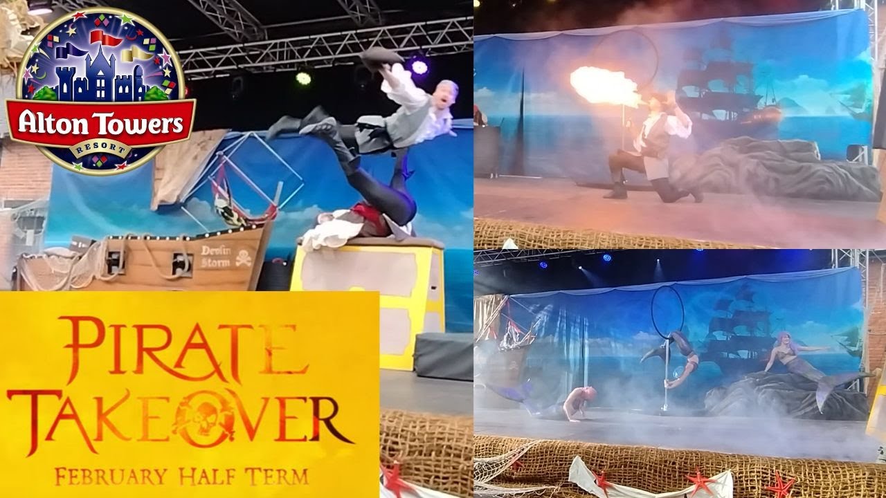 Pirates: The Curse of Mermaids Cove Pirate Takeover 2023 at Alton Towers Resort