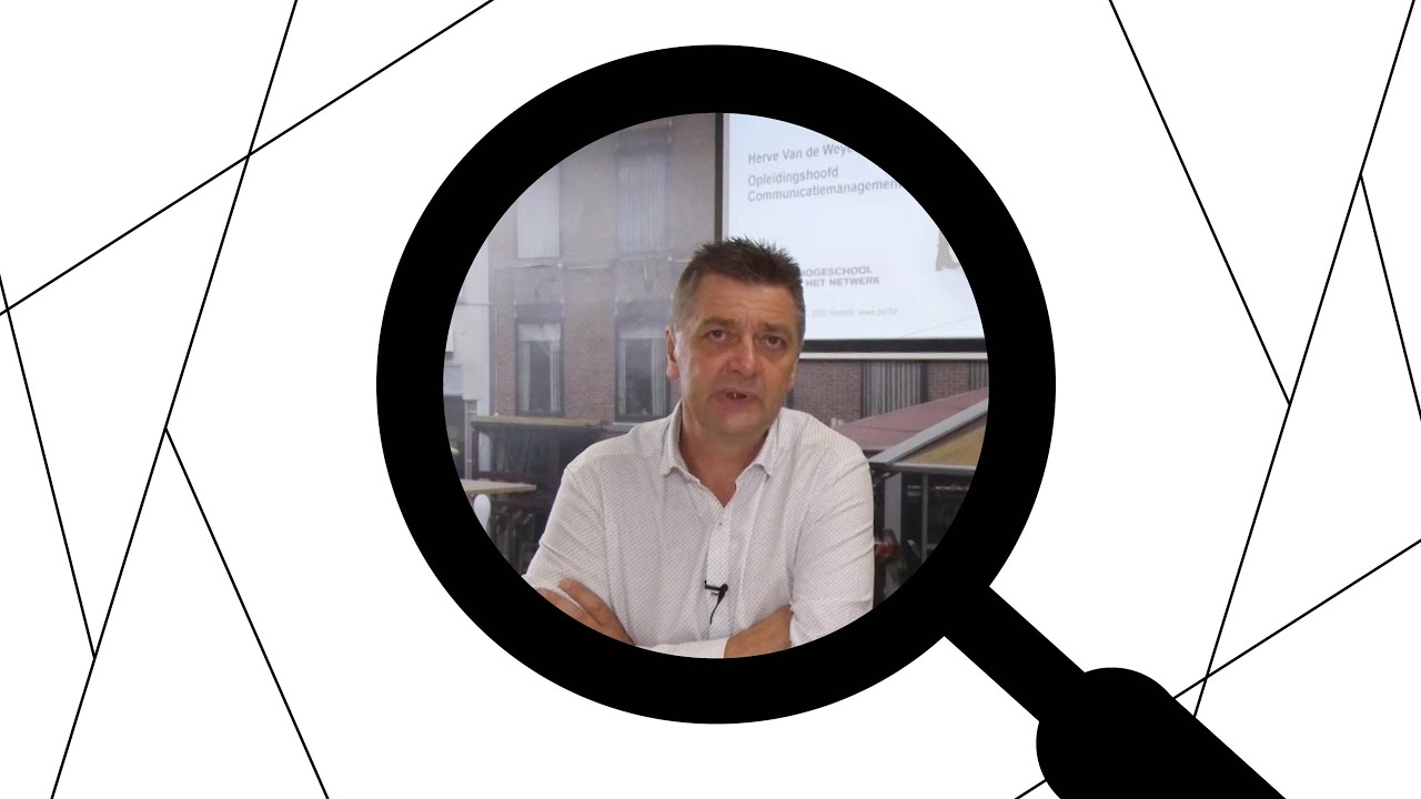 PXL Media & Tourism - Communicatiemanagement minicollege - Hoe val je op met communicatie?