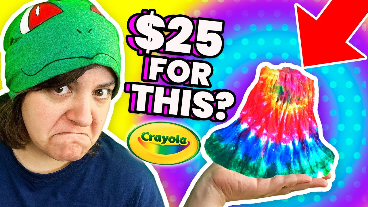 CASH or TRASH? Crayola LIES! Testing 3 Crayola Kits - Color Chemistry, Scribble Scrubbie