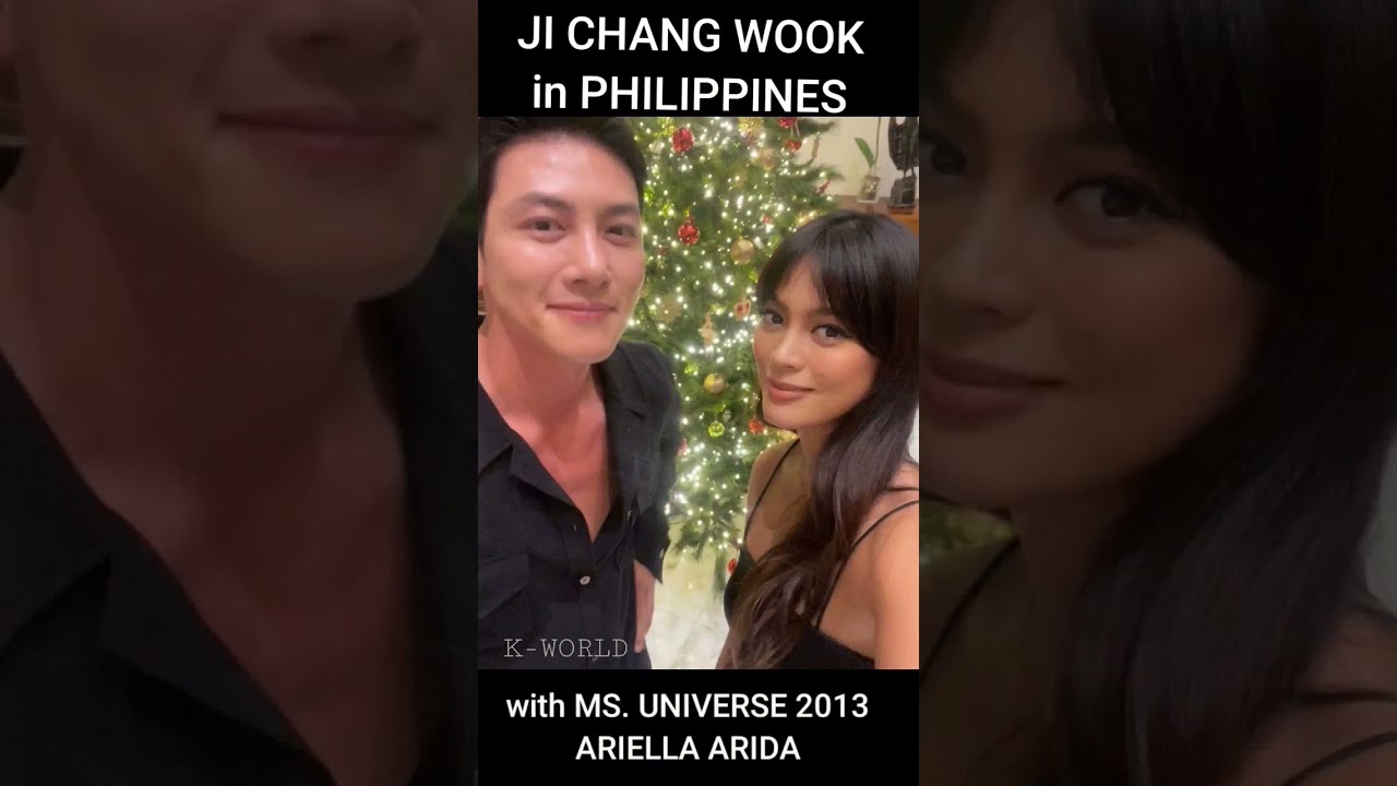 JI CHANG-WOOK AND MS. UNIVERSE 2013 ARIELLA ARIDA IN PHILIPPINES #short #trending