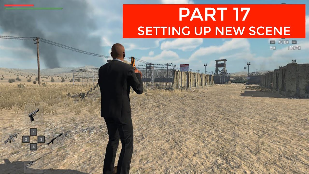 Setting Up New Scene #17 | Third Person Shooter Unity Complete Course