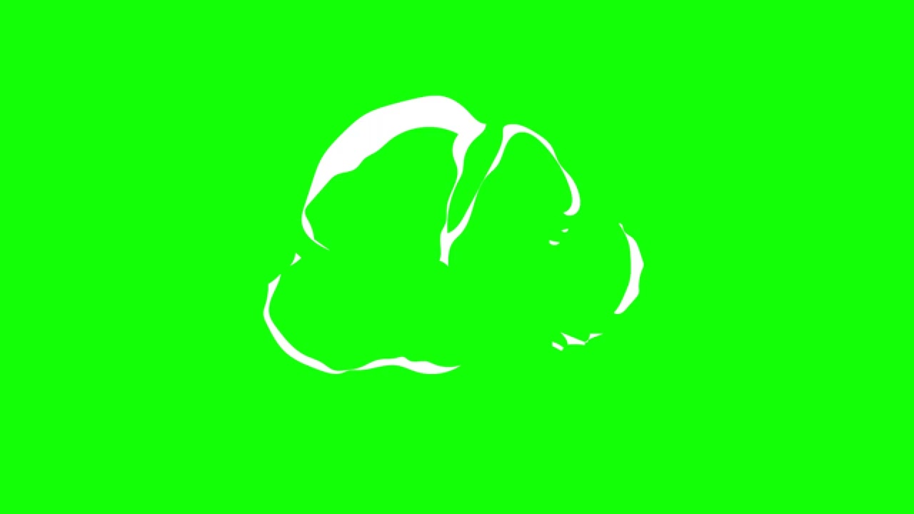 12# Smoke 2D Electric FX Green Screen