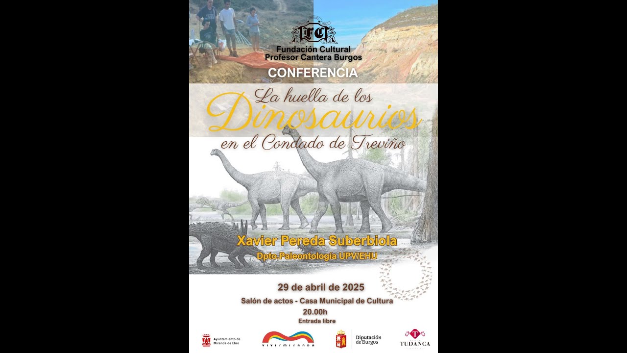 La huella de los dinosaurios en el Condado de Treviño