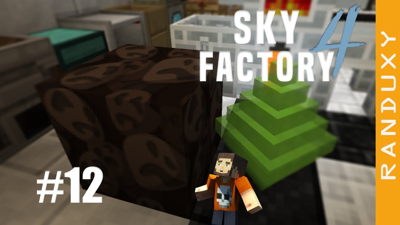 SkyFactory 4 - Ep.12 - How I made Soul Sand to progress other recipes.