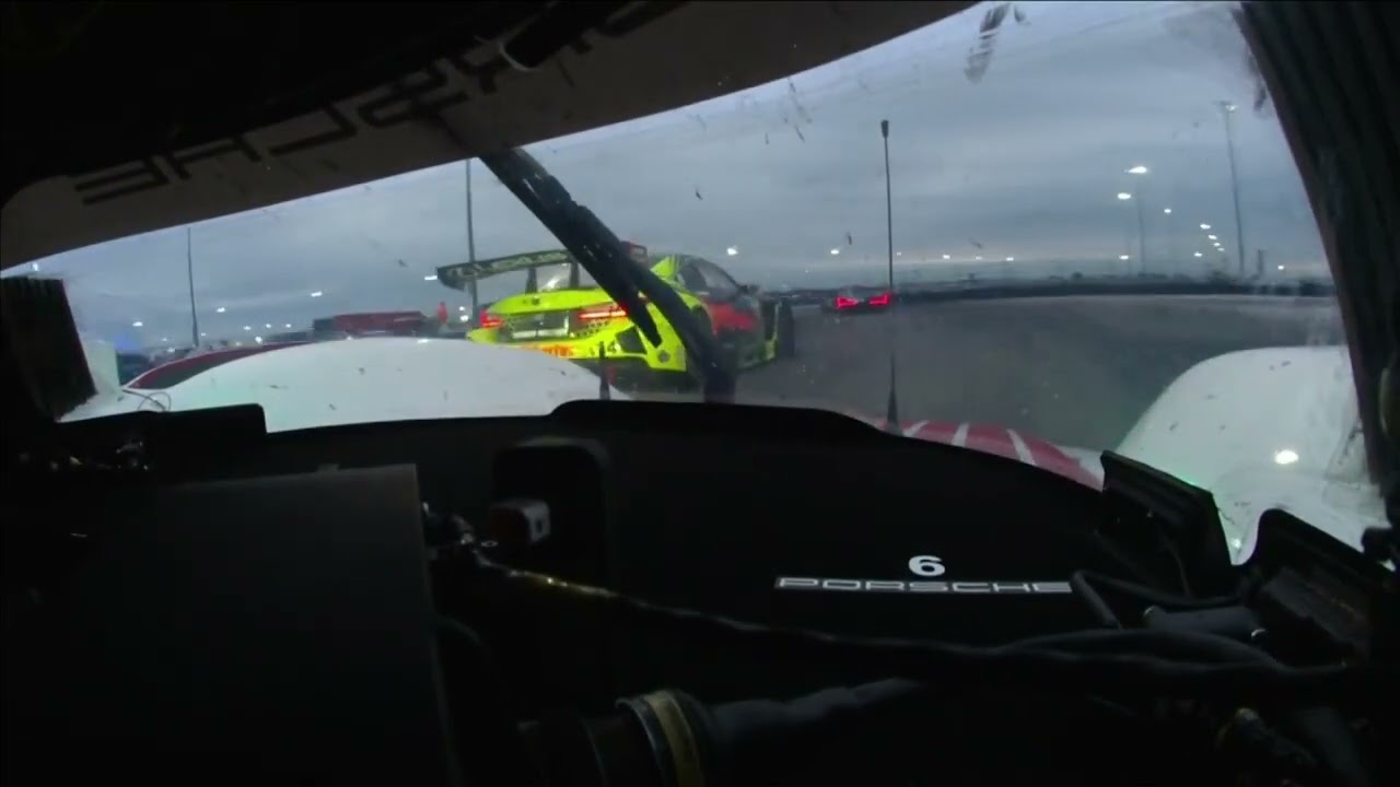 Porsche 963 GTP Onboard (#6 Porsche Penske Motorsport) | 2023 24 Hours of Daytona - Sunset