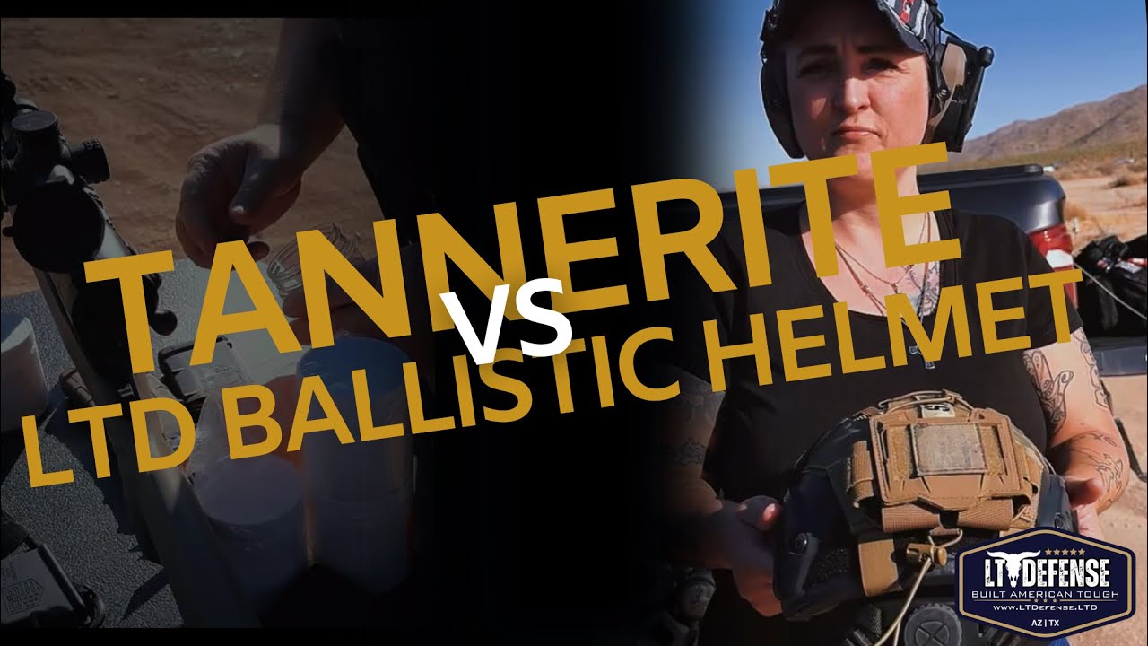 Tannerite VS. LTD Ballistic Highcut Helmet