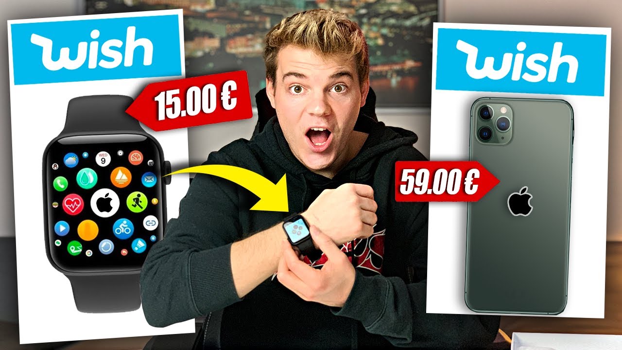 ich habe alle APPLE Produkte von Wish gekauft.. (für unter 80€!!)