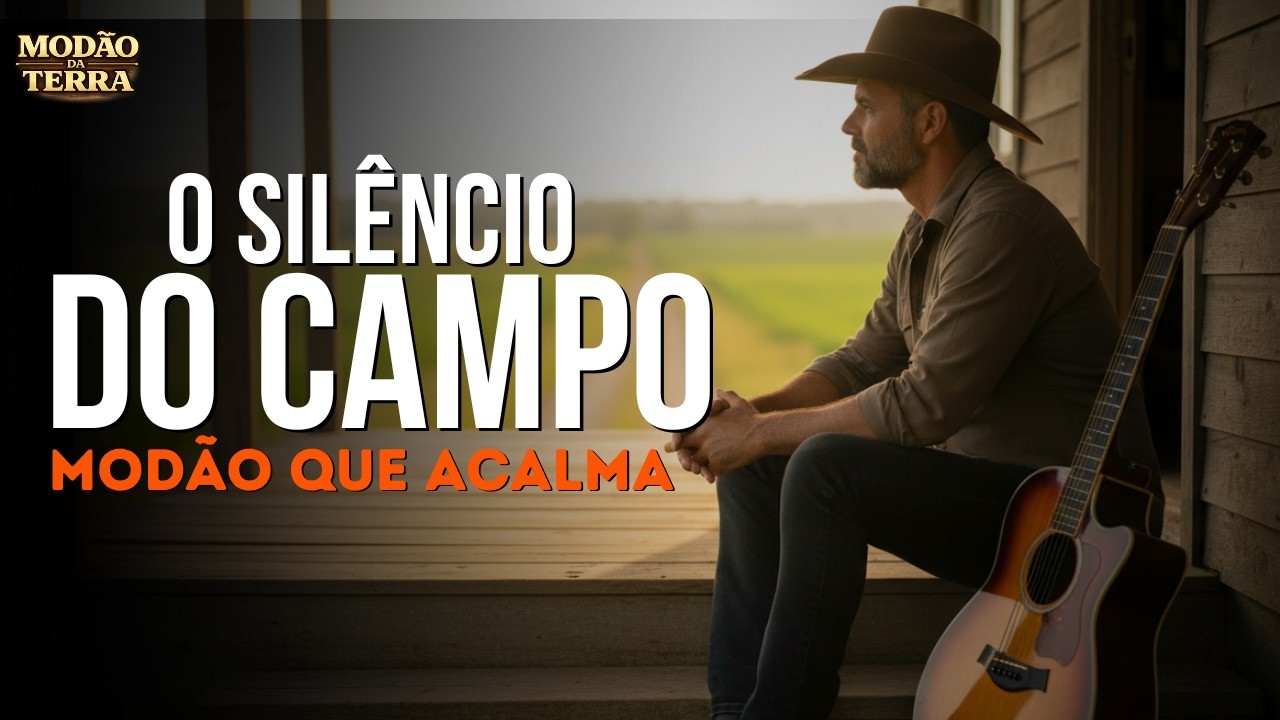 O Silêncio do Campo  Moda de Viola que Acalma o Coração