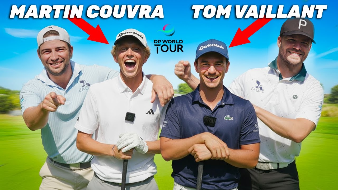 On joue avec deux pros du DP World Tour ! (SCRAMBLE A 4)