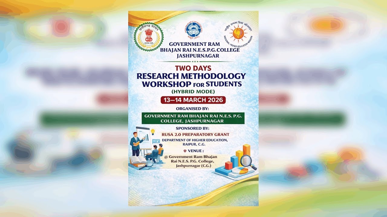 TWO DAYS RESEARCH METHODOLOGY WORKSHOP (DAY 2)