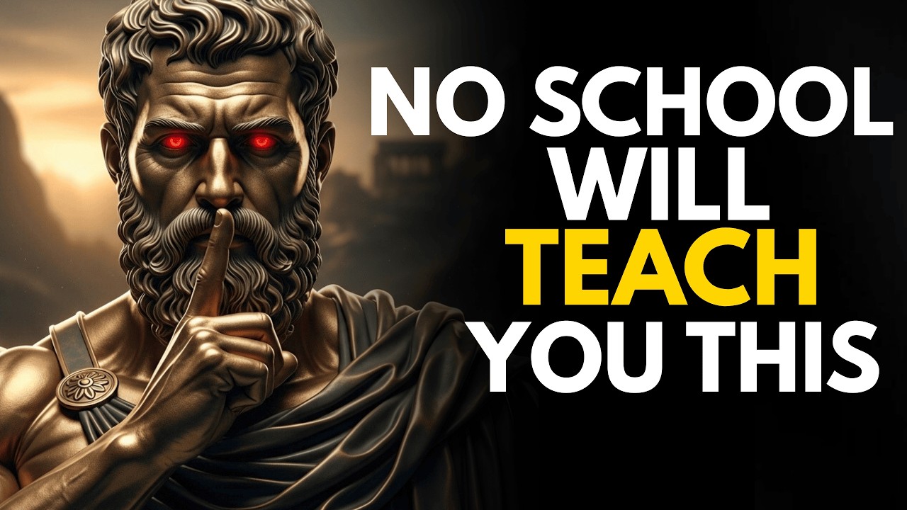 10 Brutal Life Lessons School Will Never Teach You | Stoicism | Stoic Philosophy