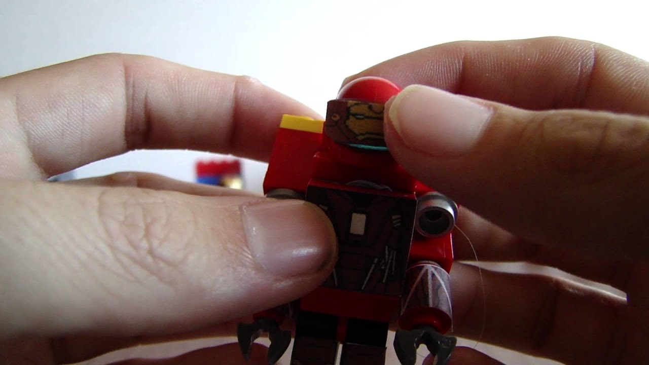 lego iron man  legion and hall of armor