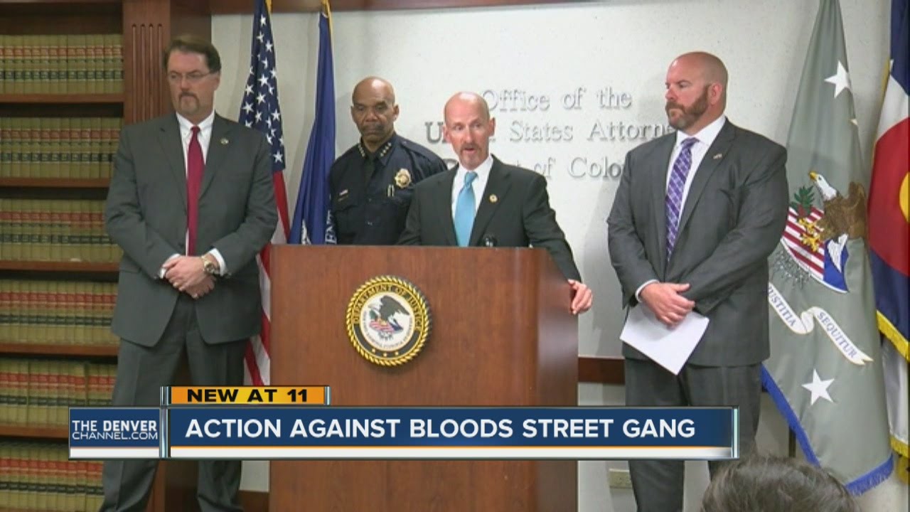 Action against Blood Street Gang in Denver