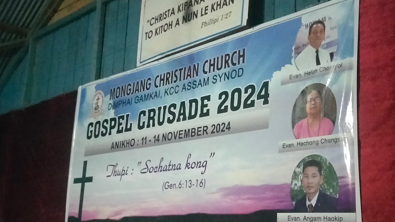 Even.Helun Chongloi.Sochat na kong||Gospel crusade 2024