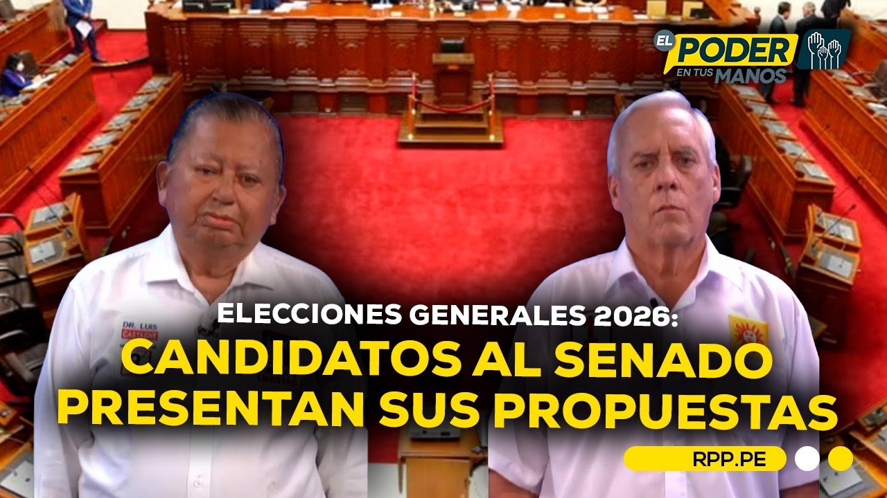 Candidatos al Senado plantean propuestas en seguridad, gobernabilidad y reformas #NOTICIASRPP