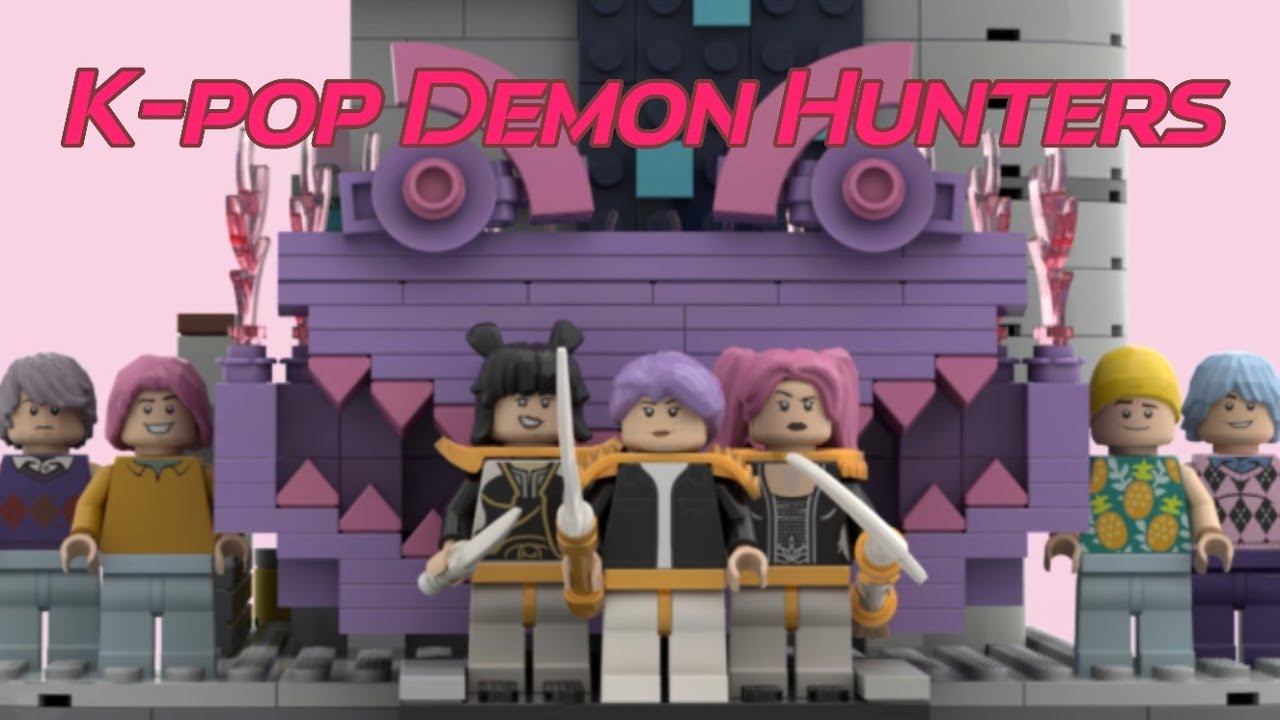 I made a Lego set for Kpop Demon Hunters