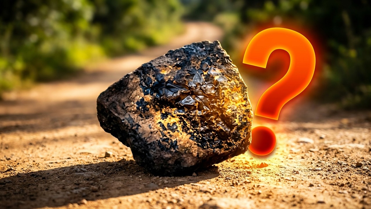 Se for meteorito… essa foi a maior descoberta da minha vida!