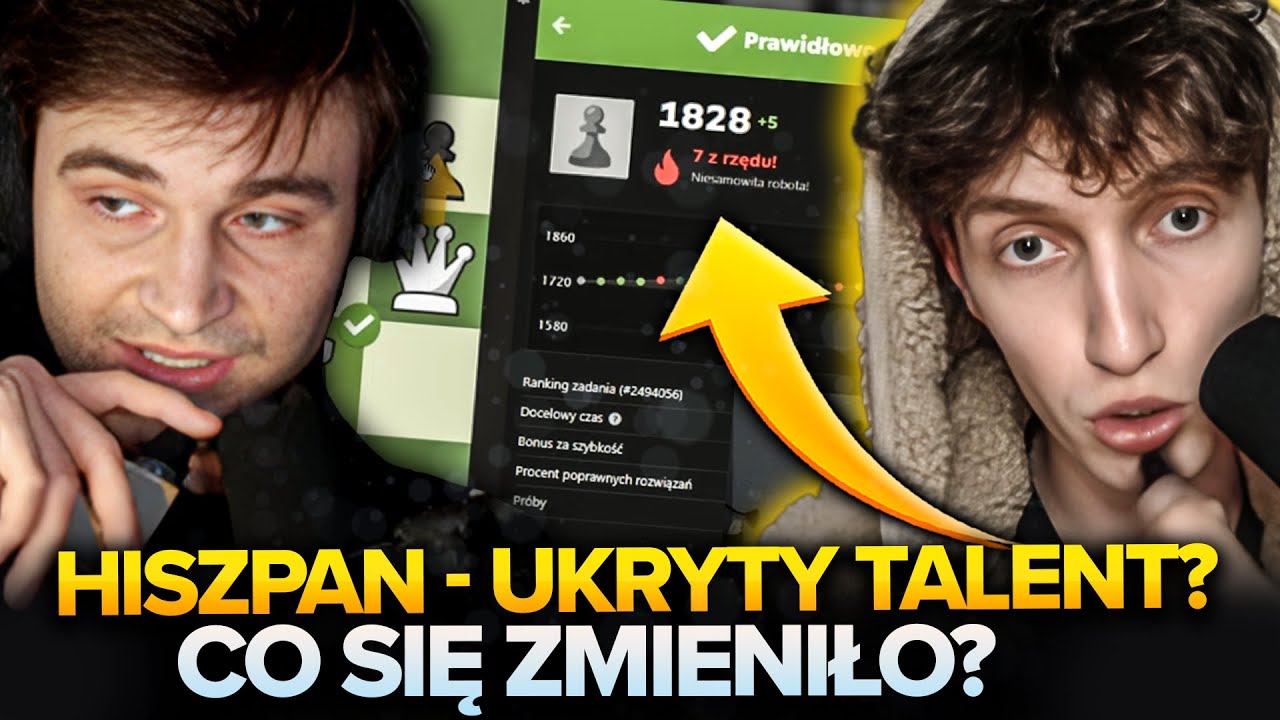 HISZPAN MA TALENT DO ZADAŃ SZACHOWYCH? XN COACHUJE HISZPANA