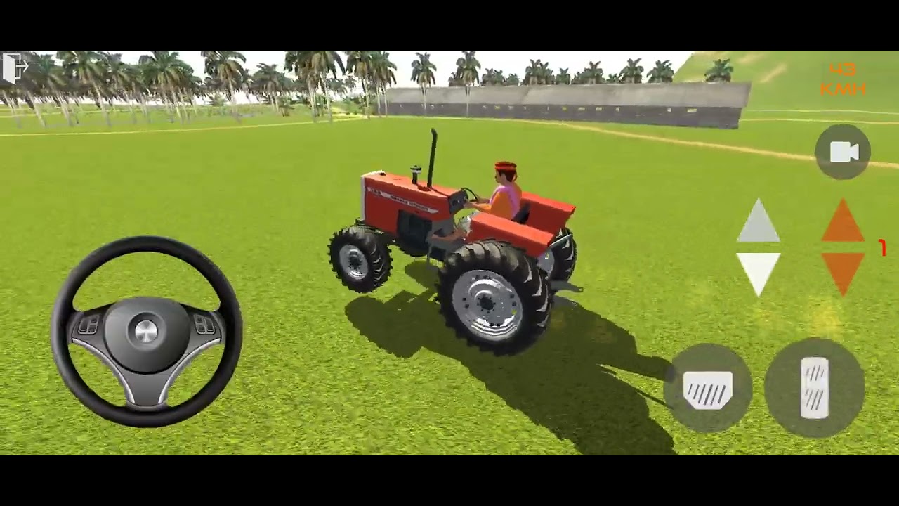 Indian Tractor Driving 4 टैक्टर वाला गेम | अच्छा गेम tractor खेत को जोता गया गेम्स | gamer54