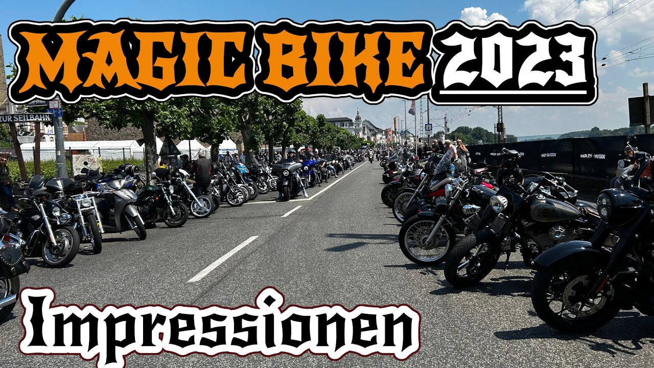 🤘MAGIC BIKE 2023 in R&Uuml;DESHEIM !🤘| Impressionen