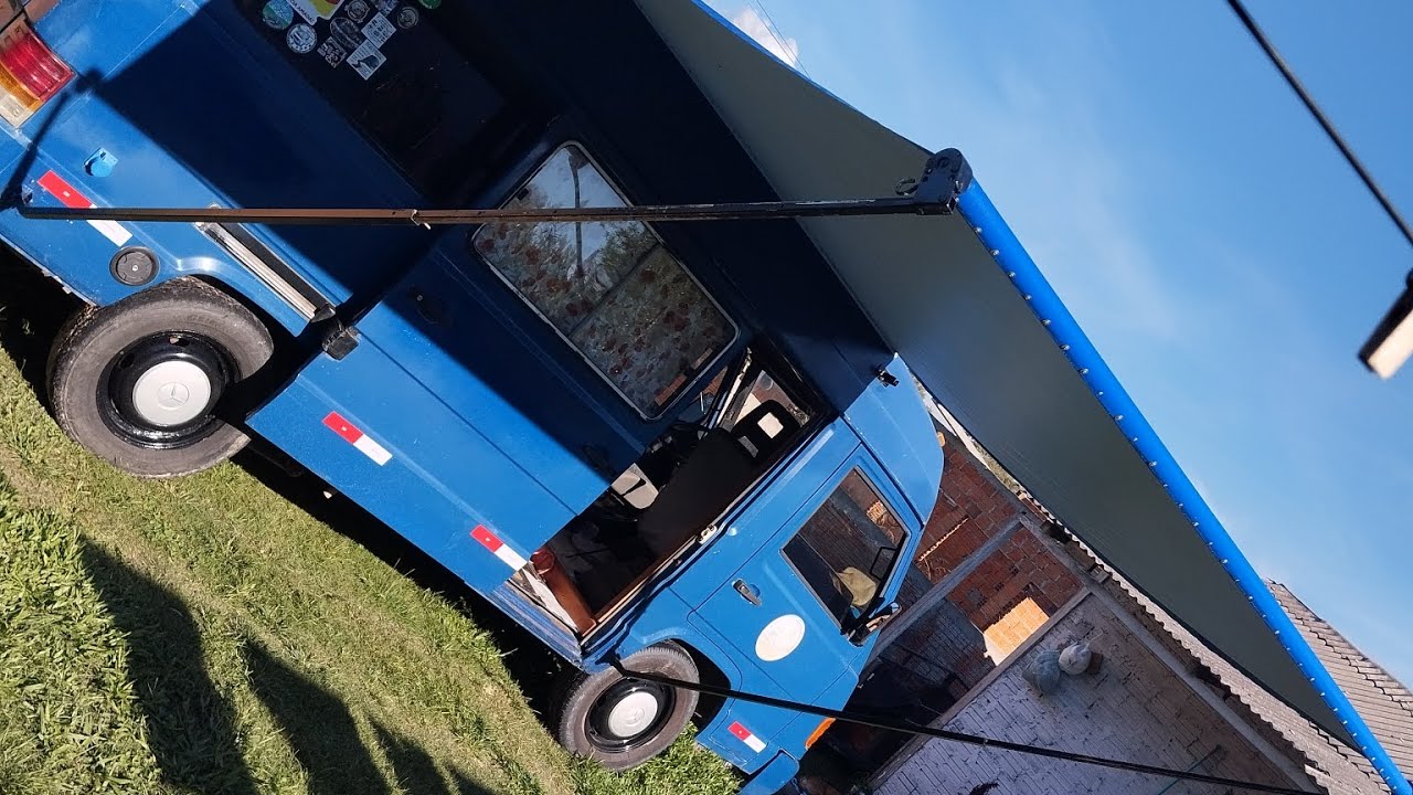 Toldo caseiro MB180 Van Fiona (saiba quanto custou💵💵)