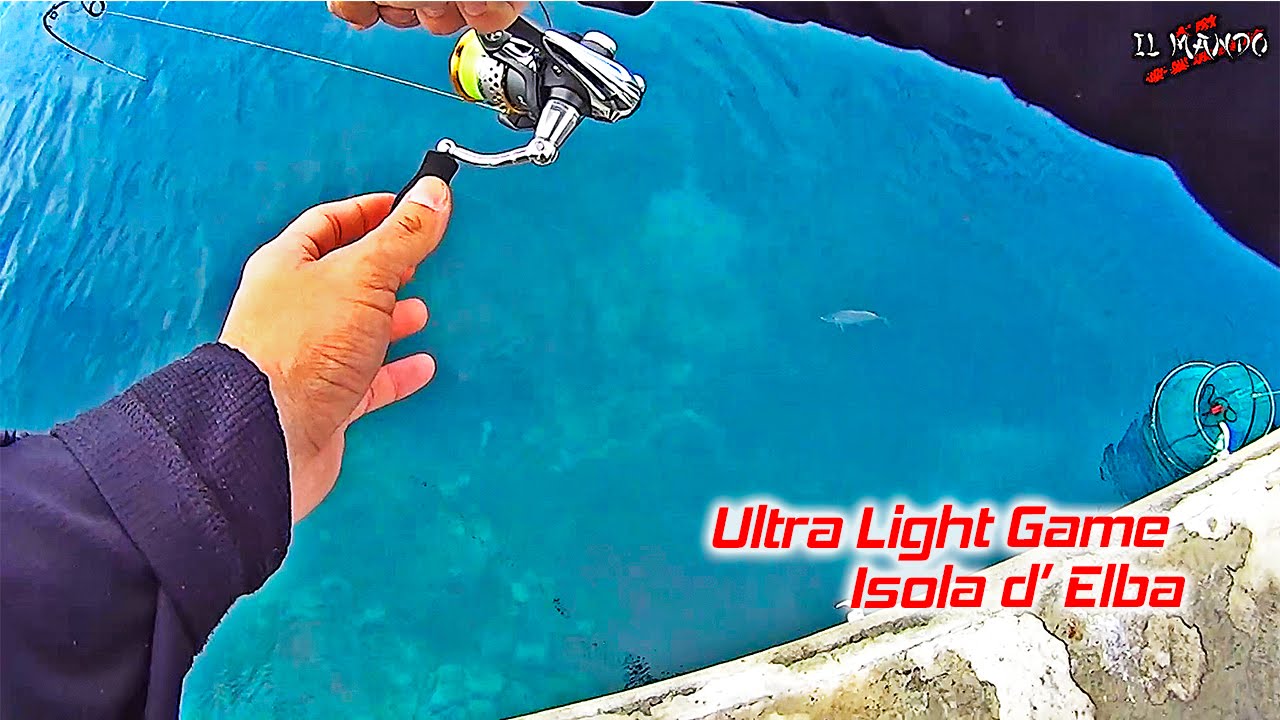 Light Rock Fishing - Ultralight Game -  Isola d' Elba - LRF Elba isle