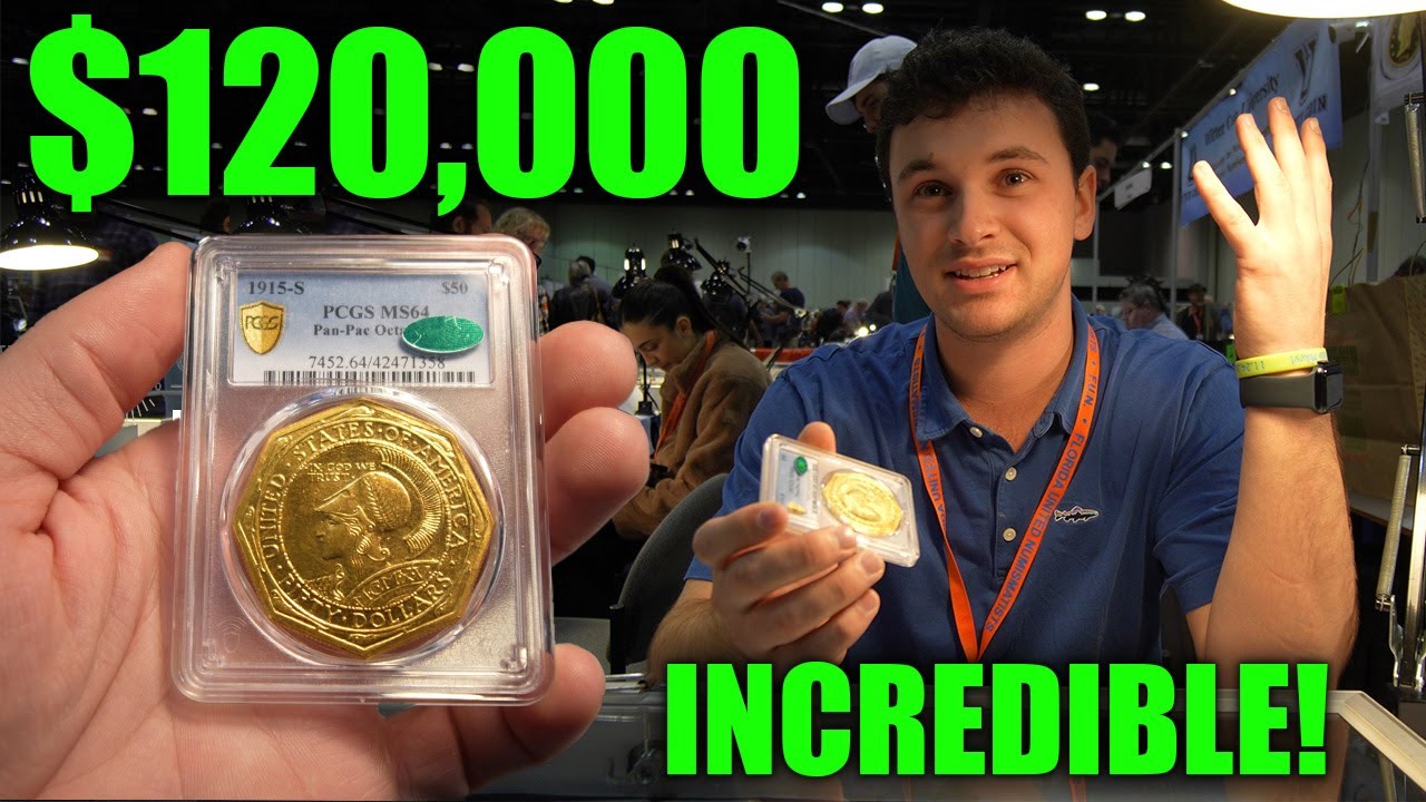 Witter Coin SHARES Extremely RARE $120,000 Gold Coin at FUN Coin Show!