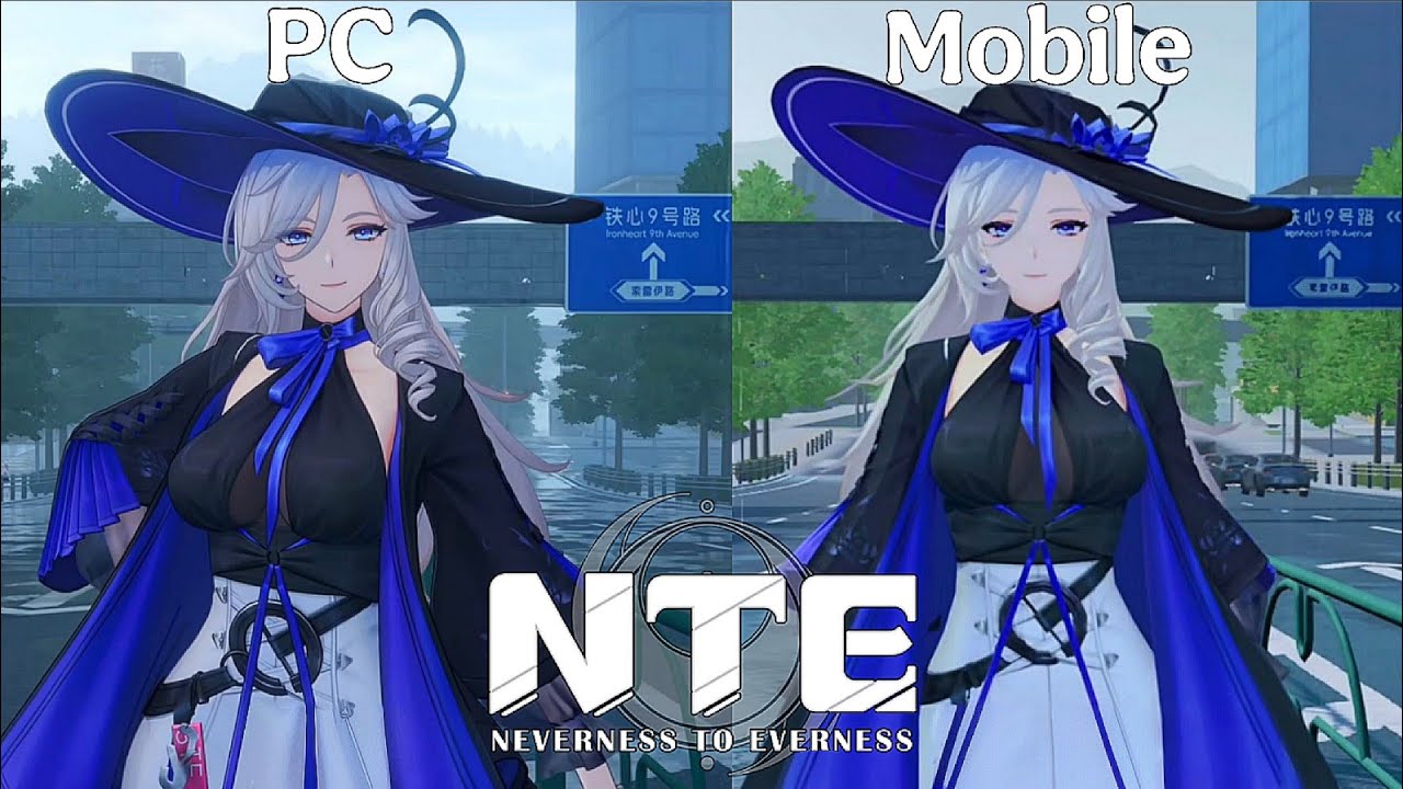 Neverness To Everness PC vs Mobile - Low & High Graphics Comparison