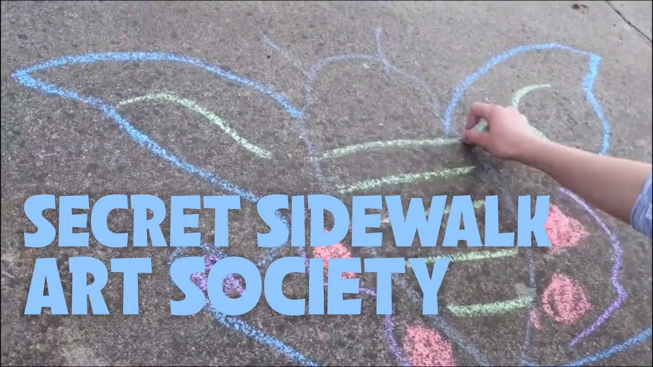 Secret Sidewalk Art Society