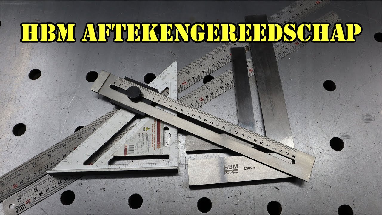 Het aftekengereedschap van HBM wat ik regelmatig gebruik.