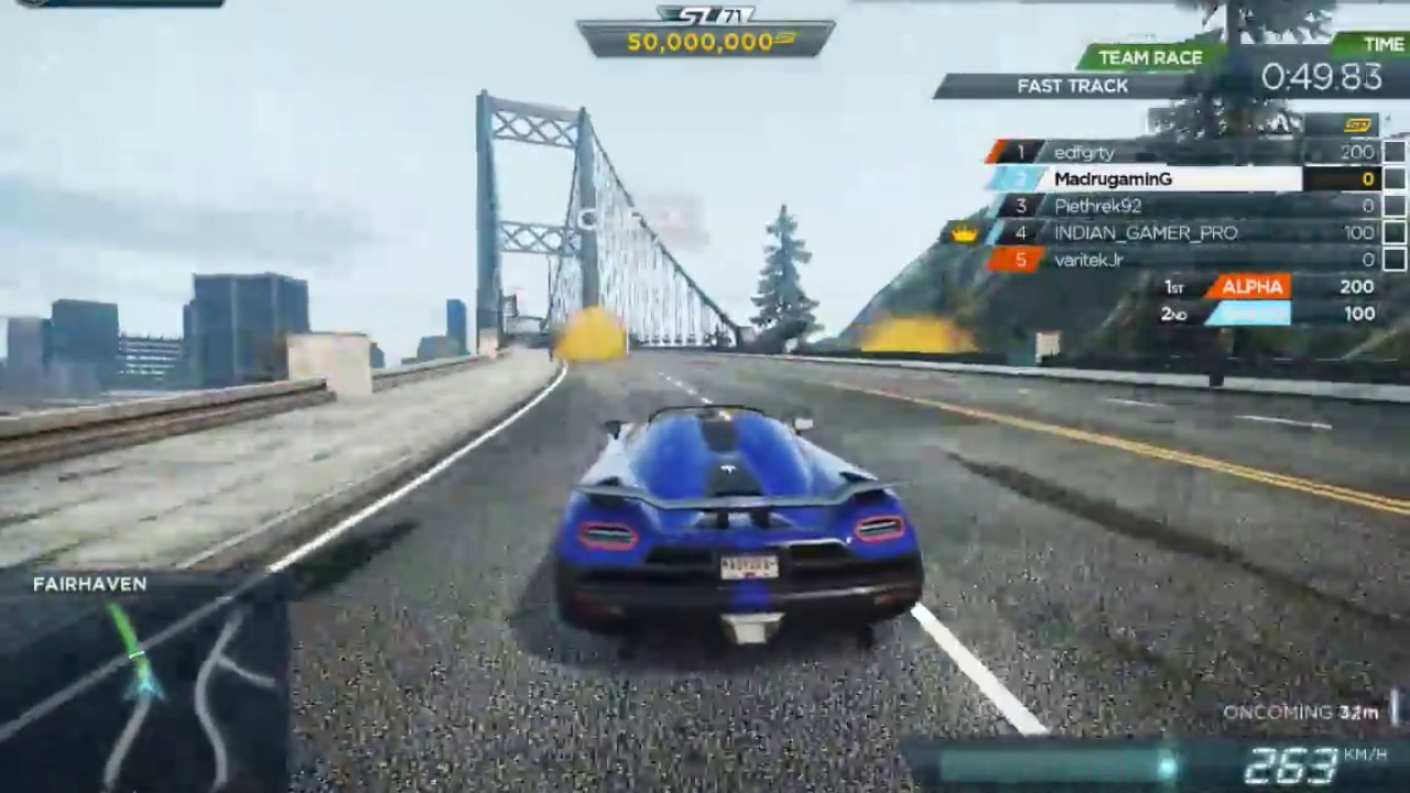 Need For Speed Most Wanted 2 Multiplayer #1