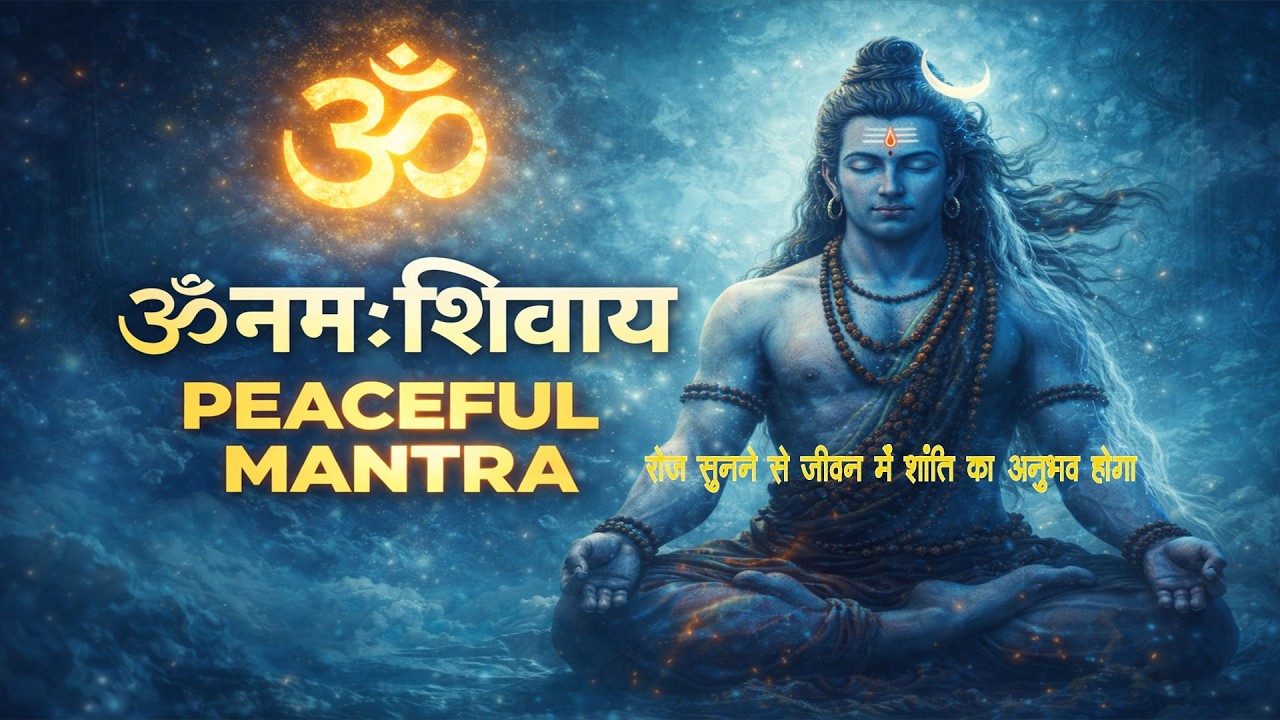 ॐ नमः शिवाय | Om Namah Shivaya | Powerful Shiva Mantra | 108 Times | Om Chanting 2025