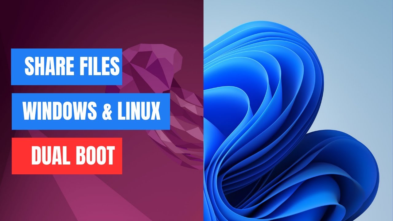 Как обмениваться файлами между Windows и Linux при двойной загрузке