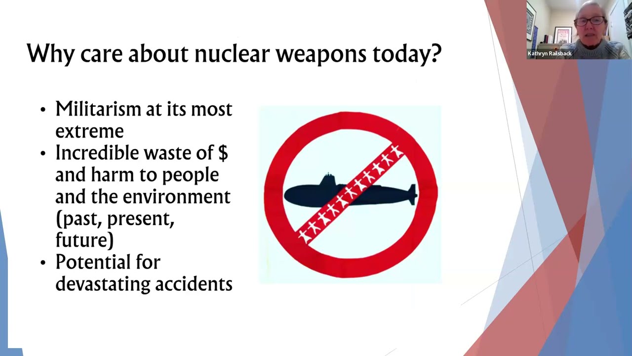 Washington Against Nuclear Weapons: Opposing War, Militarism, and Nuclear Weapons MLK Presentation