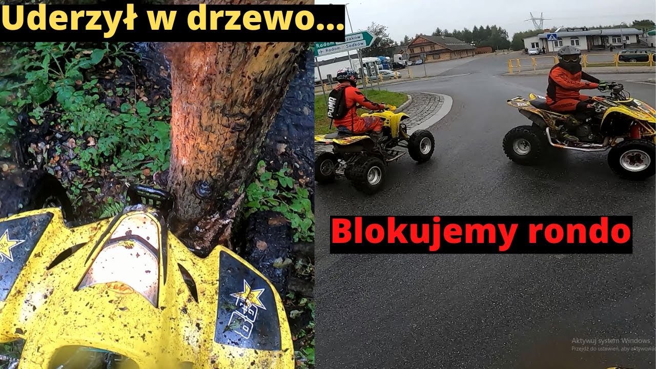 Rozwalił quada | Urwało koło | Team Suzi | Rmz 450 / Ltz 400 / ER6