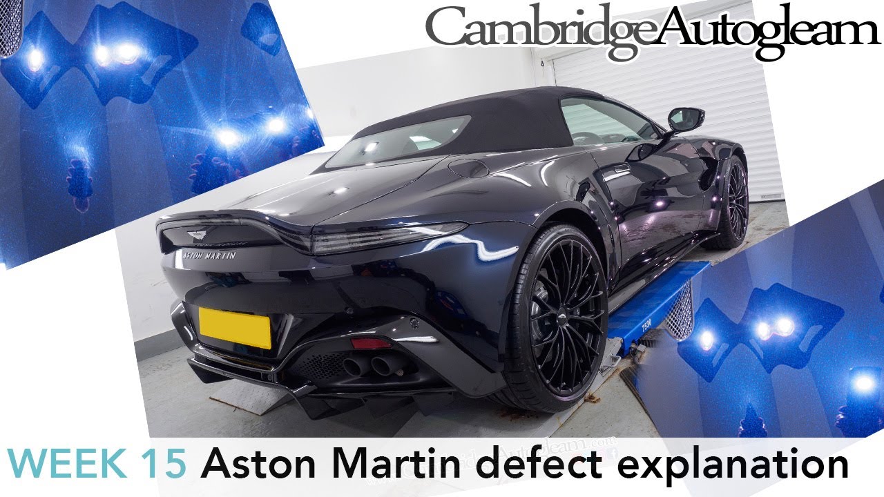 Brand new Aston Martin paint defect explanation | Cambridge Autogleam Detailing