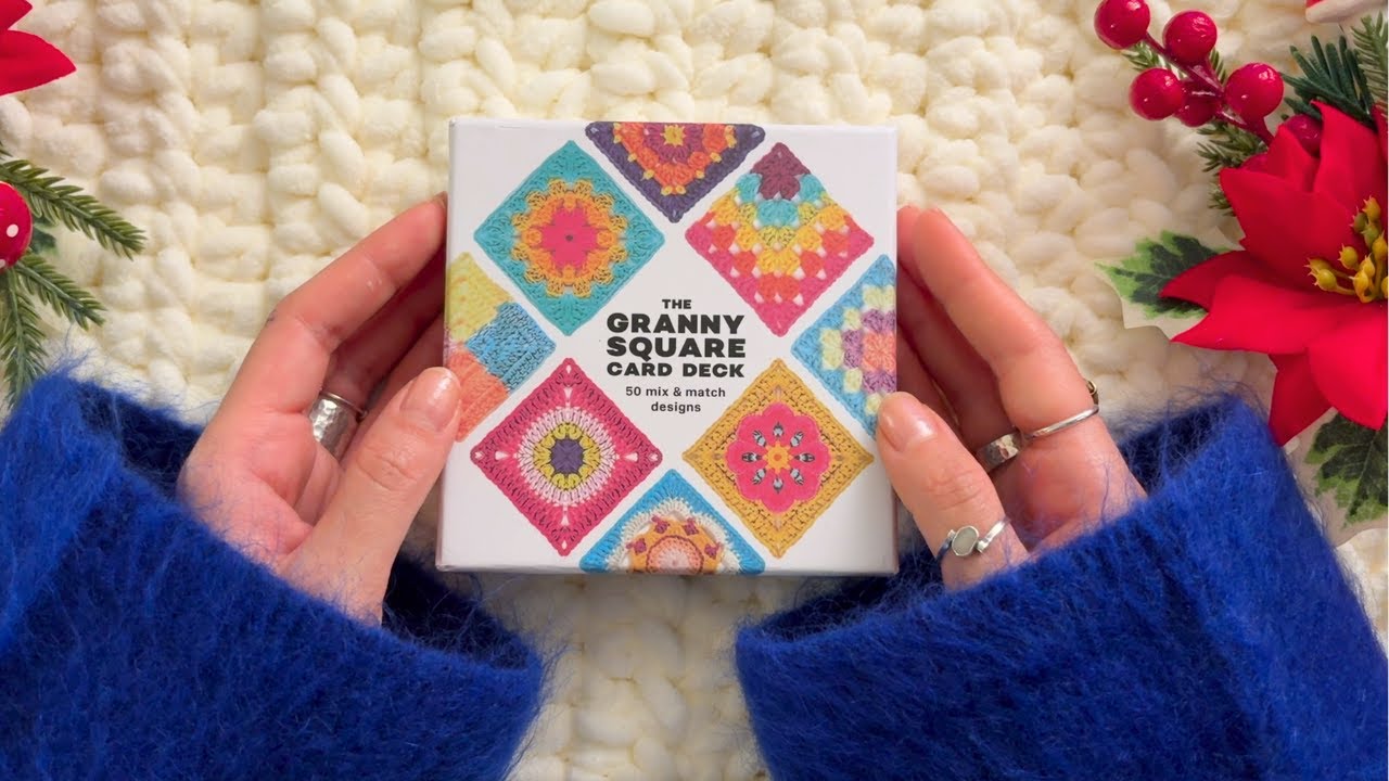 ASMR Crochet Card Deck Flip-Through 🧶