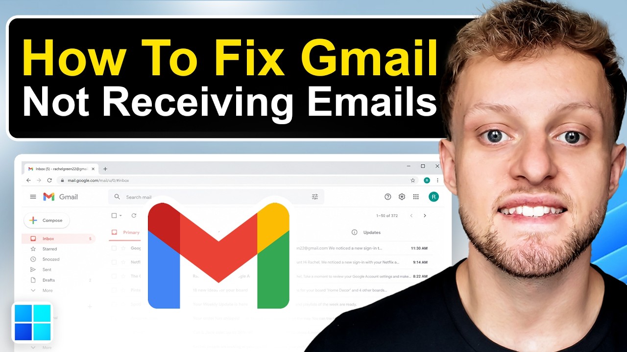 How To Fix Gmail Not Receiving Emails (Step By Step)
