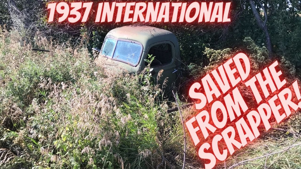 1939 International D-Series Cab saved from the Scrap Pile!