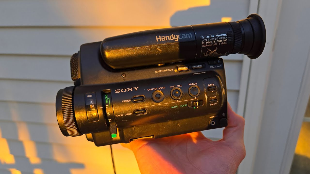 Sony CCD-TR5 8MM Camcorder Test Footage