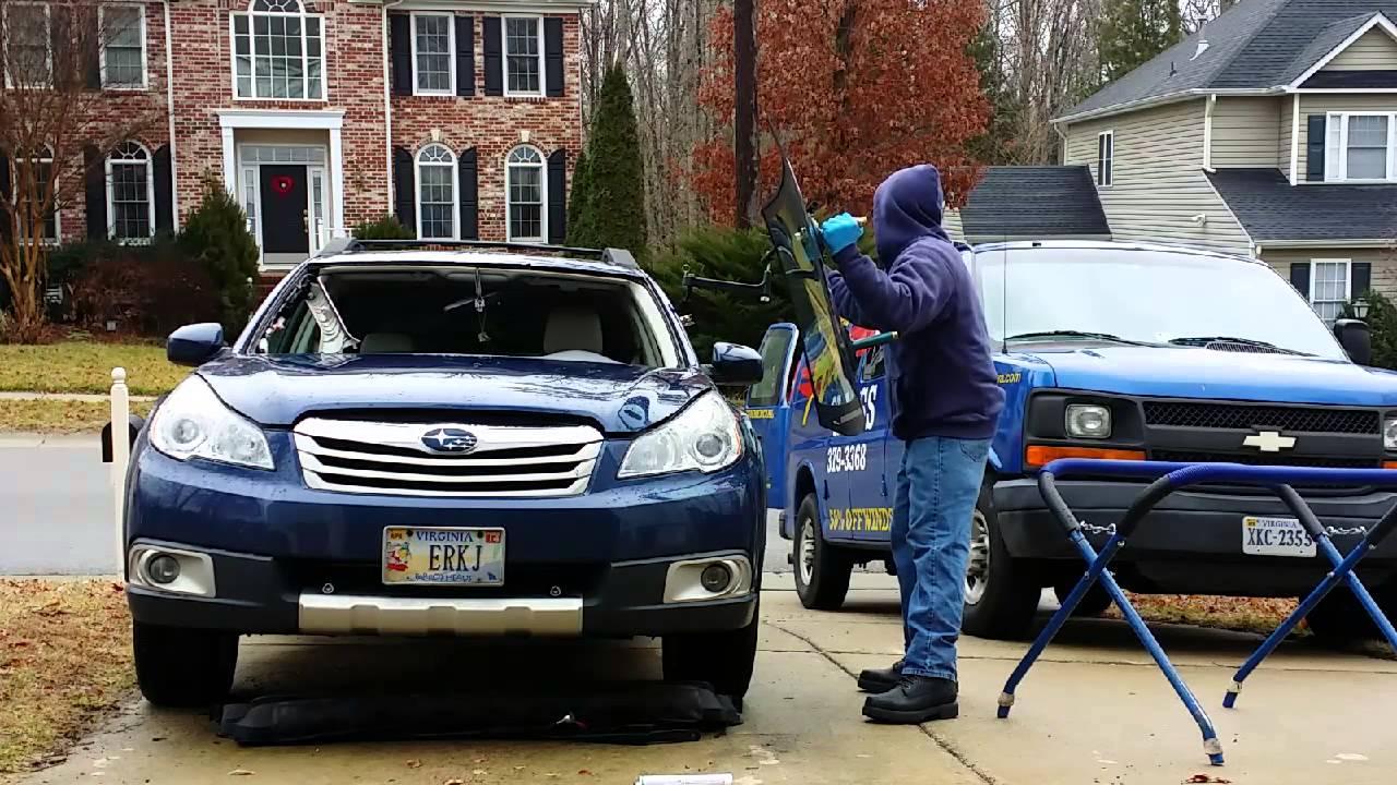 2011 Suburu Outback Windshield Set w/ Lil Buddy 2x