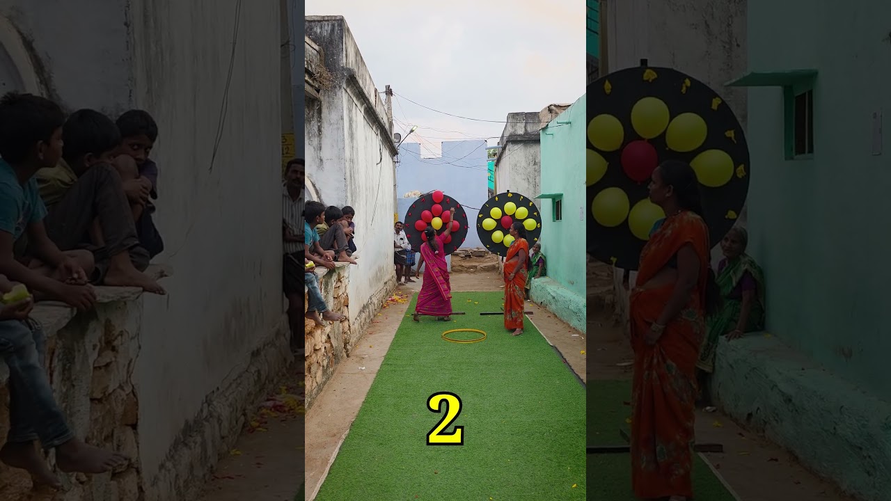 Drop the Balls ans Pop the Balloons Challenge || Village Avengers