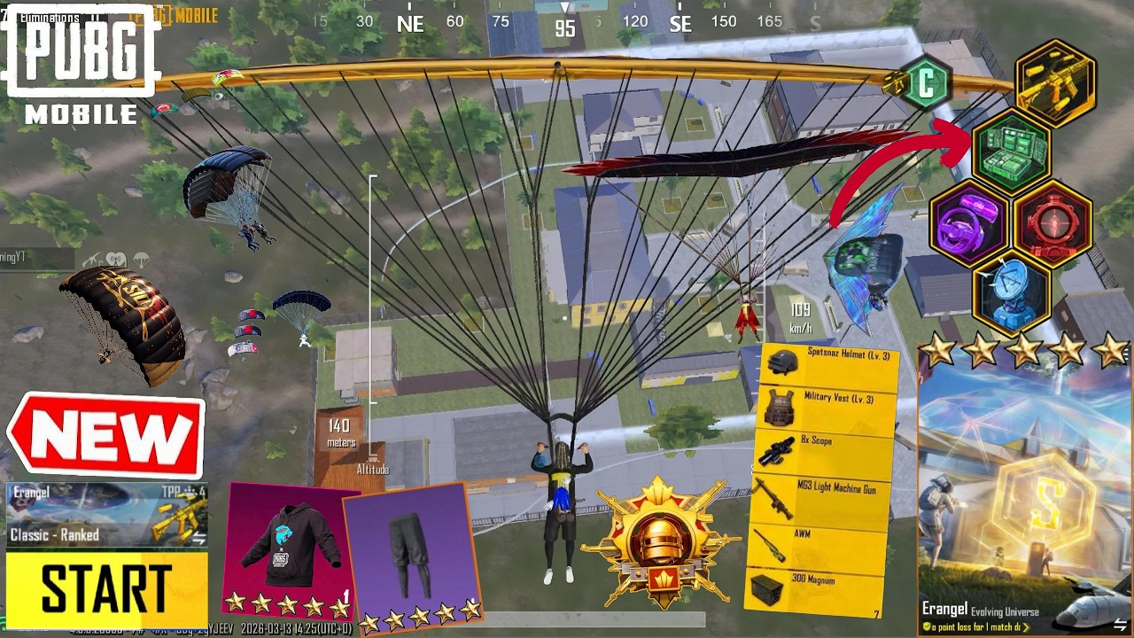 BEST AGGRESSIVE RUSH GAMEPLAY in NEW UPDATE😍 4.3 update TIPS 🥰 PUBG MOBILE#pubgmobile